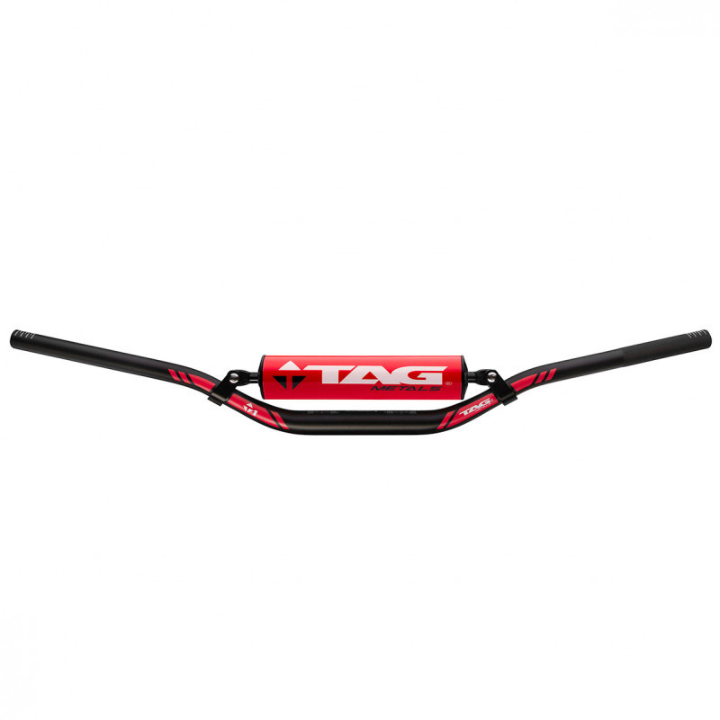 Manubrio Tag Metals T1 High Factory Honda CR rosso