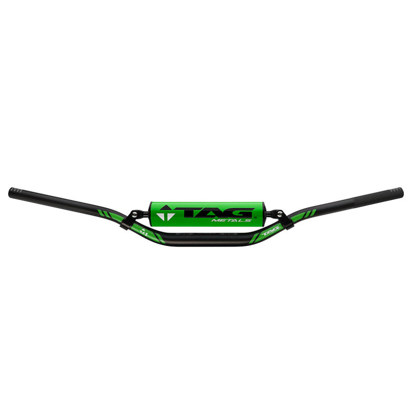 Manubrio Tag Metals T1 Factory Kawasaki verde