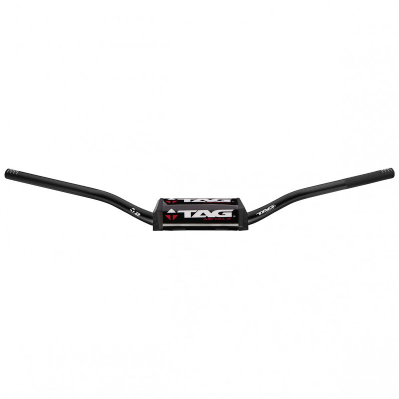 Guidon Tag Metals T2 Low Yamaha/Honda noir