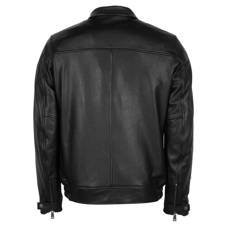 Helstons Leather Jacket Benny Rag Nero HS-2021054-NO Jackets | MotoStorm
