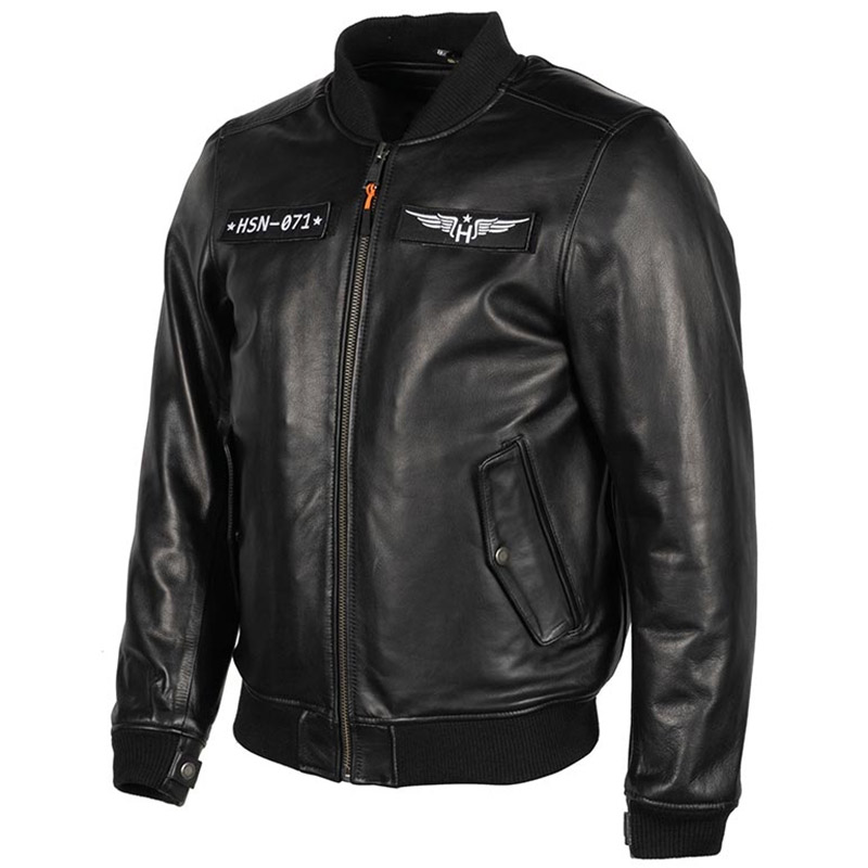 helstons trust motorcycle leather jacket
