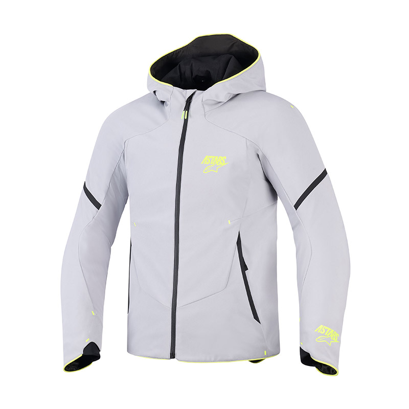 Giacca Alpinestars Aeroshell WP grigio giallo