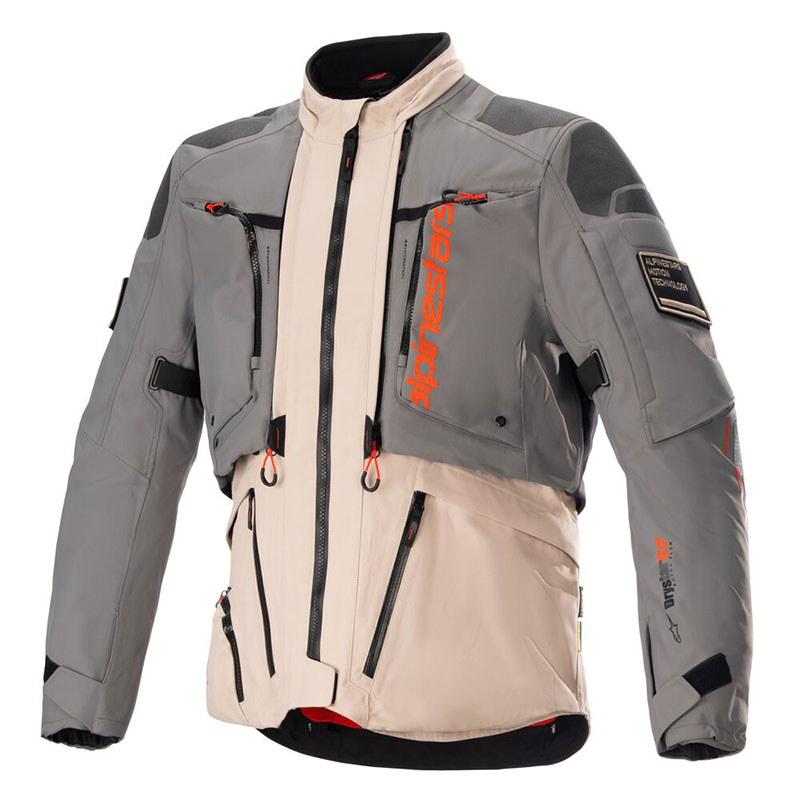 Giacca Alpinestars AMT-10R Drystar XF grigio pale