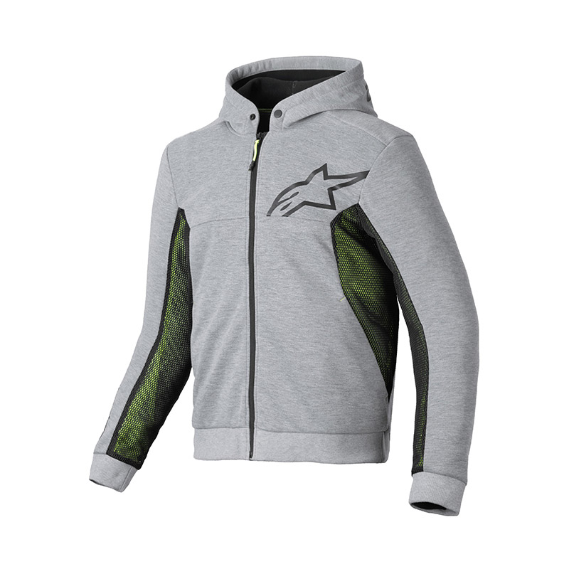 Sweat à capuche Alpinestars Chrome Air Sport Gray