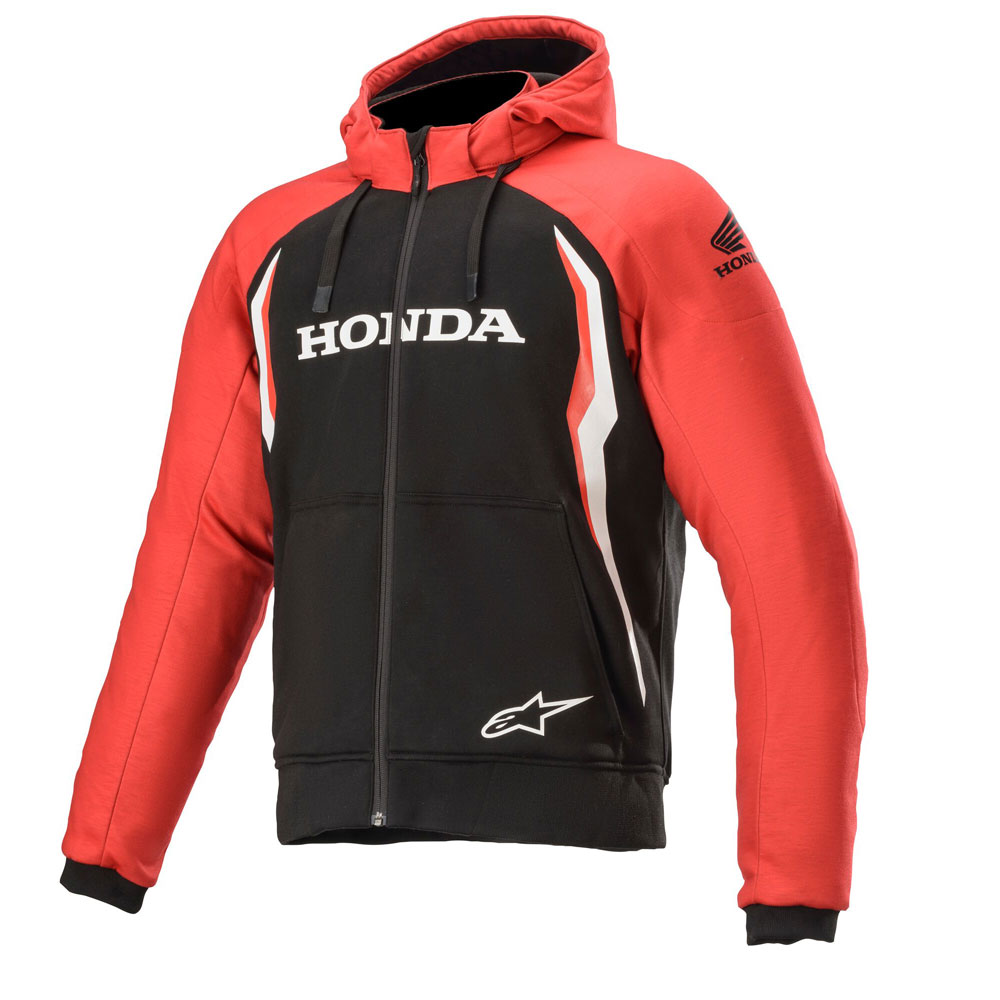 alpinestars hoodie chrome