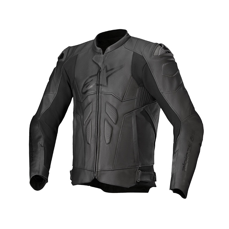 Giacca Pelle Alpinestars Dusk nero