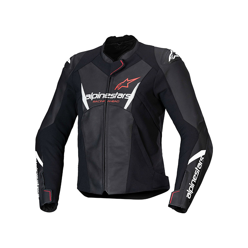 Blouson en cuir Alpinestars Stella Faster V3 corail