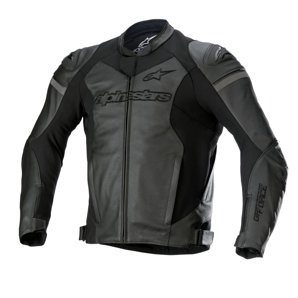 Giacca Pelle Alpinestars Gp Force all nero