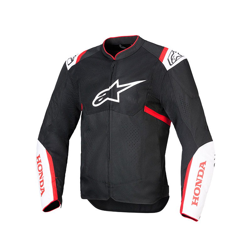 Blouson Alpinestars Honda T-SPS Air V2 blanco rojo