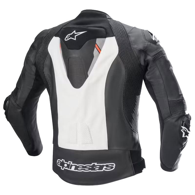 Alpinestars black leather discount jacket