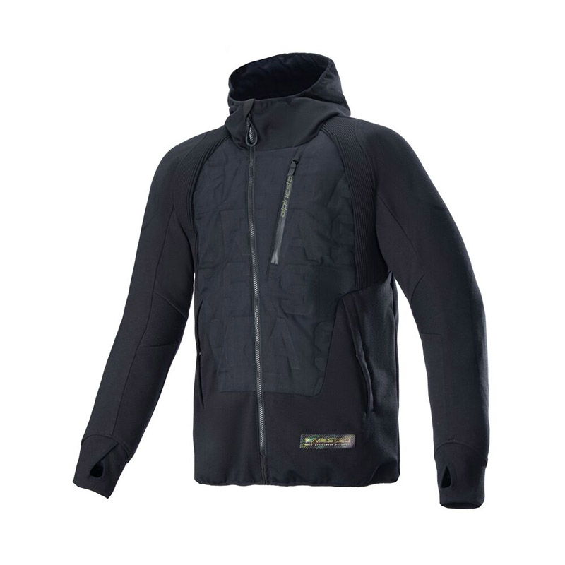 Giacca Alpinestars MO.ST.EQ Hybrid Hooded nero