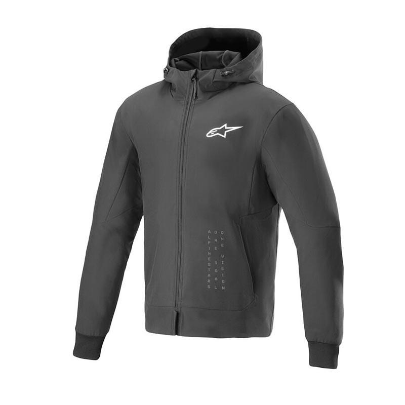 Felpa Alpinestars Radium Tech Hoodie nero