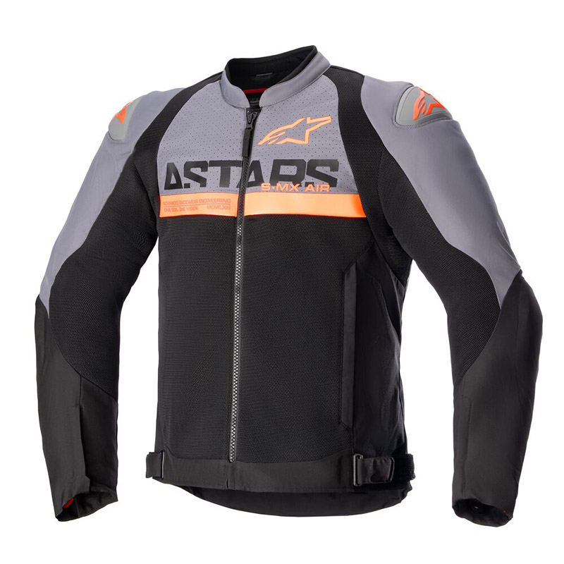 Giacca Alpinestars SMX Air grigio nero arancio