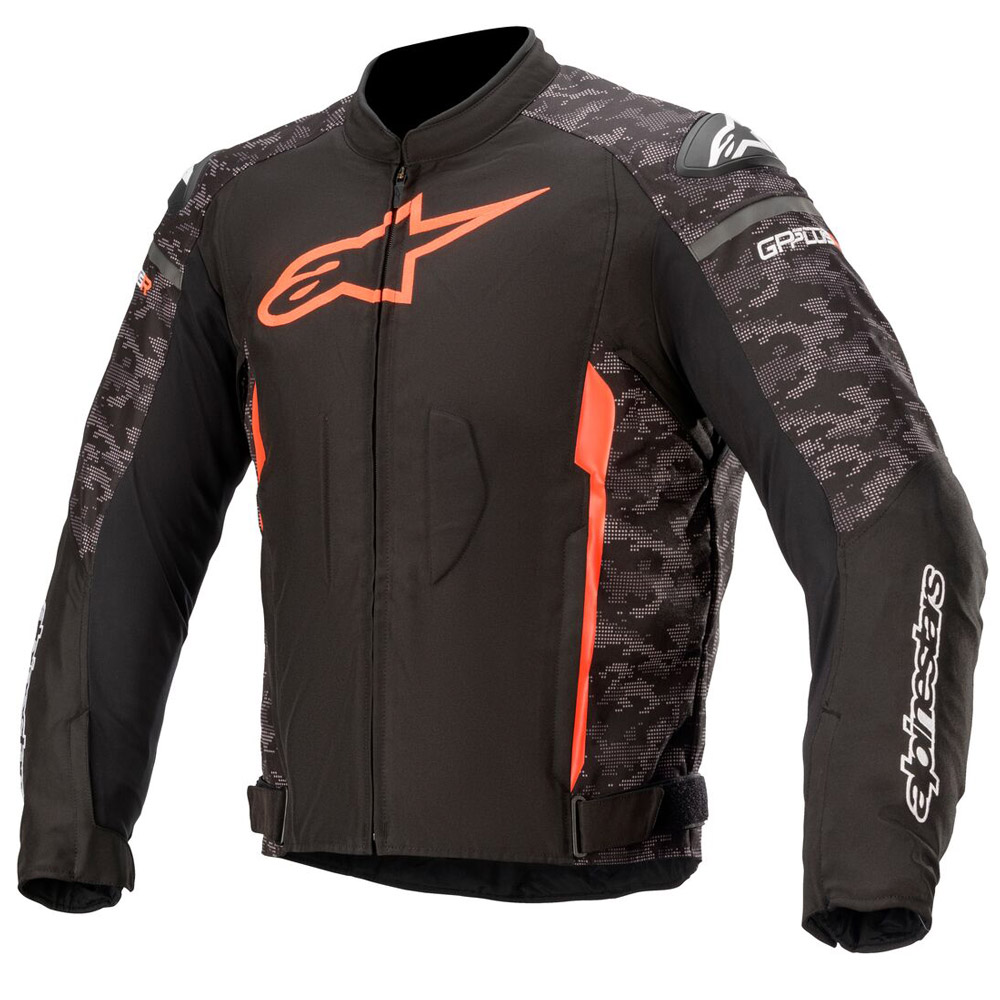 Giacca Alpinestars T Gp Plus R V3 camo rosso fluo