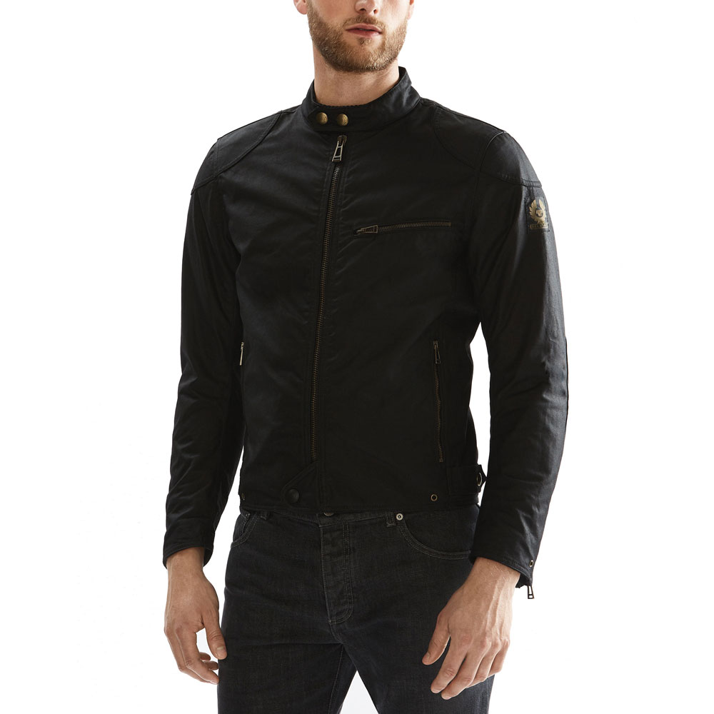 Belstaff Ariel Motorcycle Jacket Black 