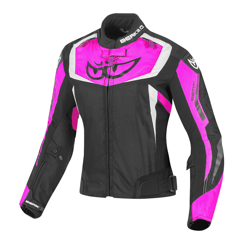 Giacca Donna Berik Bad Eye nero fuchsia bianco