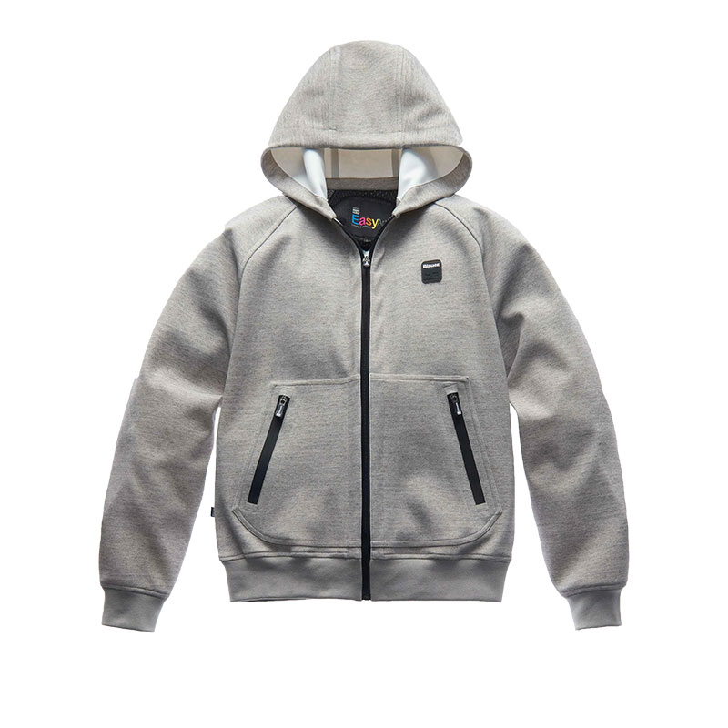 Giacca Blauer Easy Man Hoody Luna Melange rosso