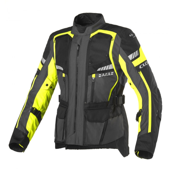 Giacca Clover Dakar 2 Wp nero giallo