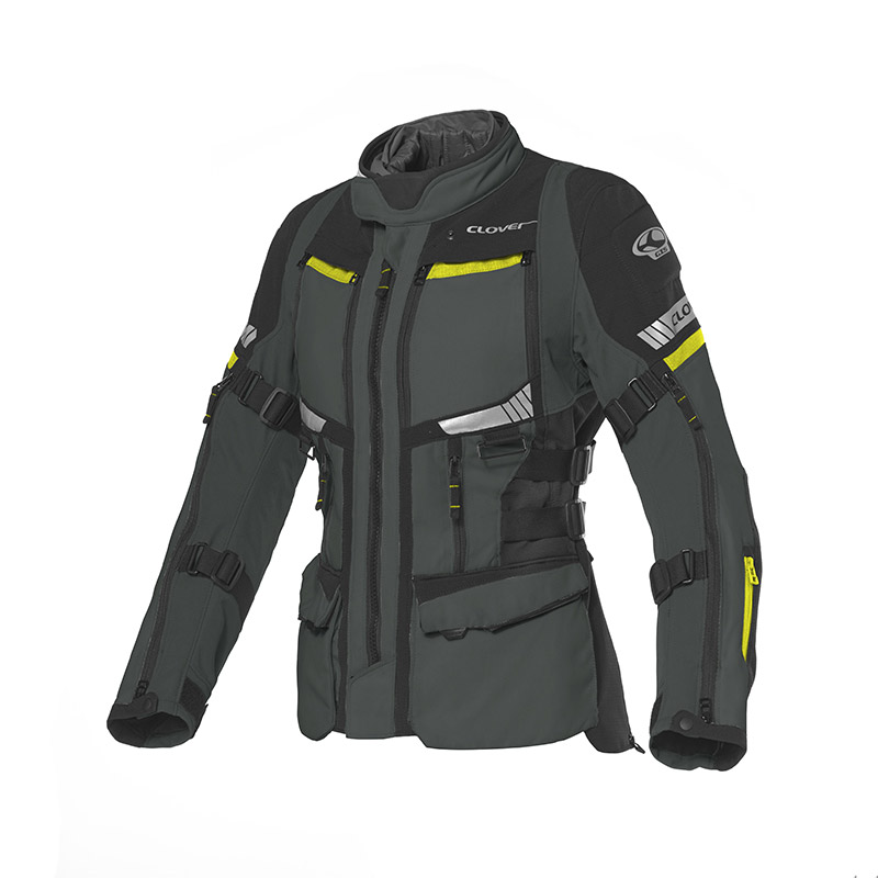 Clover Gts-5 Wp Lady Jacket Yellow Dark Grey