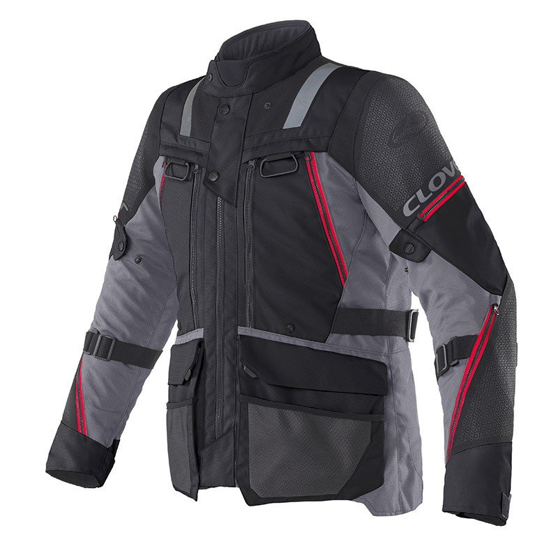 Clover Outland 3 Wp Jacket Red Black