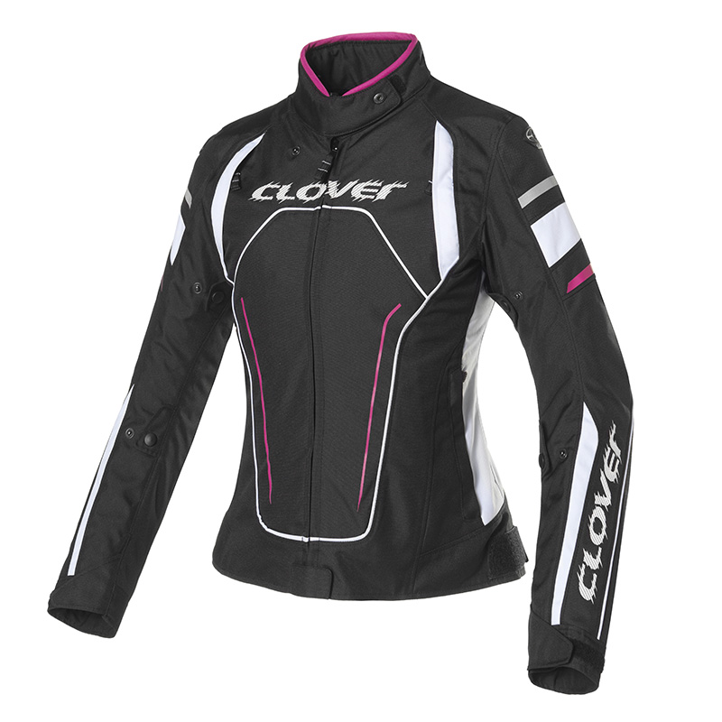 Giacca Donna Clover Rainblade 2 WP nero fucsia