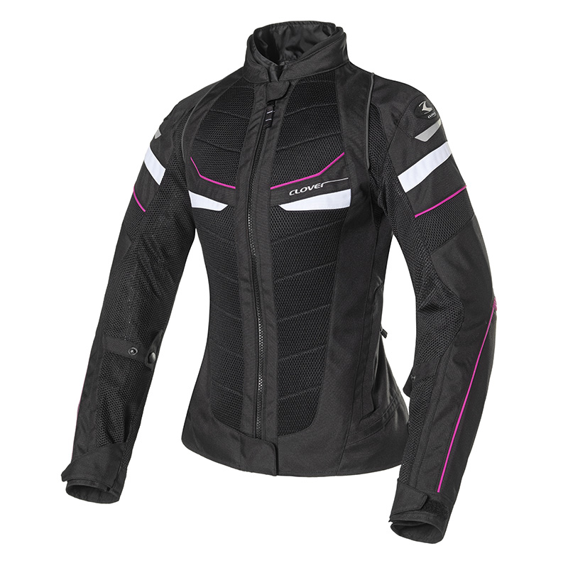 Giacca Donna Clover Rainjet 2 WP nero fucsia