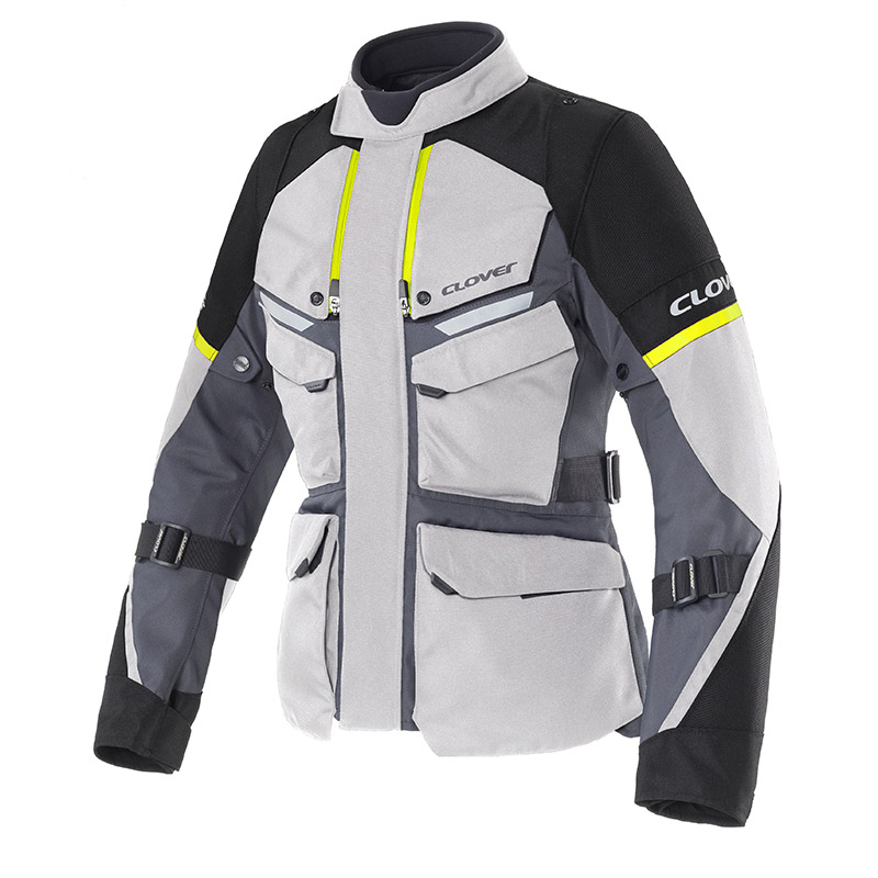 Blouson Femme Clover Scout 5 WP jaune gris