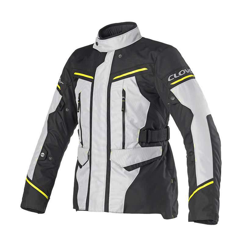 Giacca Clover Storm 4 WP grigio giallo