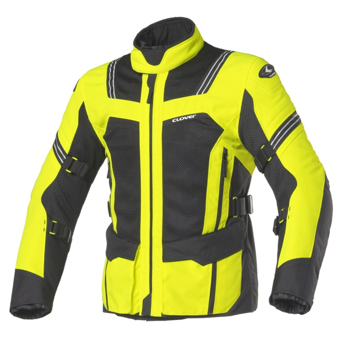 Chaqueta Hombre LS2 Riva Negro/Amarillo