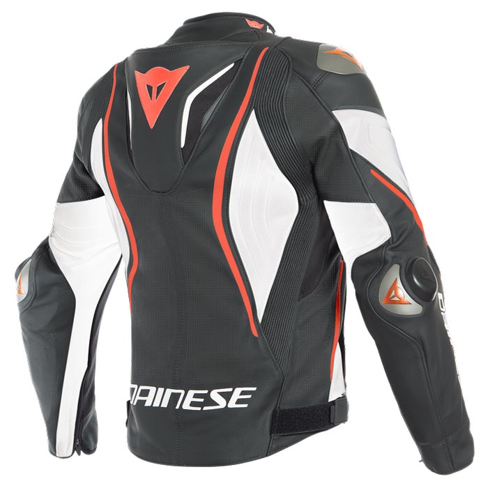 Dainese Tuono D-air® Perforated Leather Jacket White DA1D20020-N32 ...