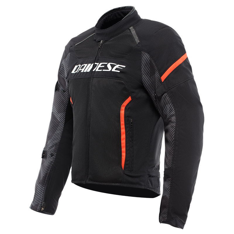 Giacca Dainese Air Frame 3 nero rosso fluo