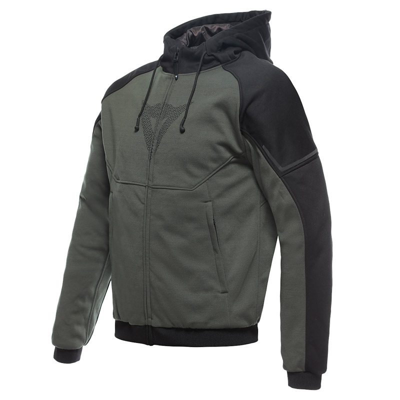 Felpa Dainese Daemon-X Zip verde