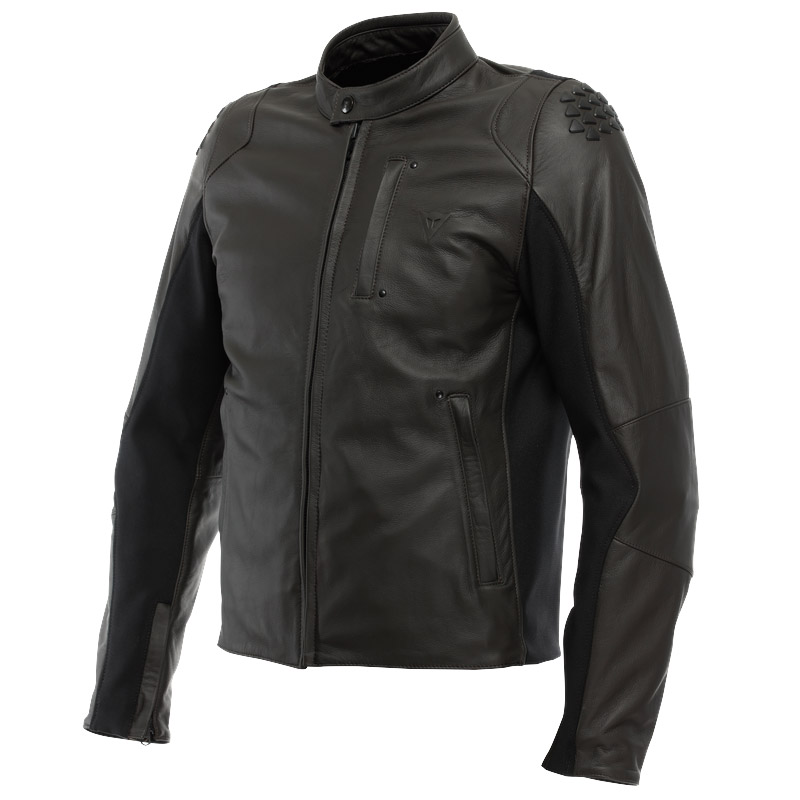Giacca Pelle Dainese Istrice marrone