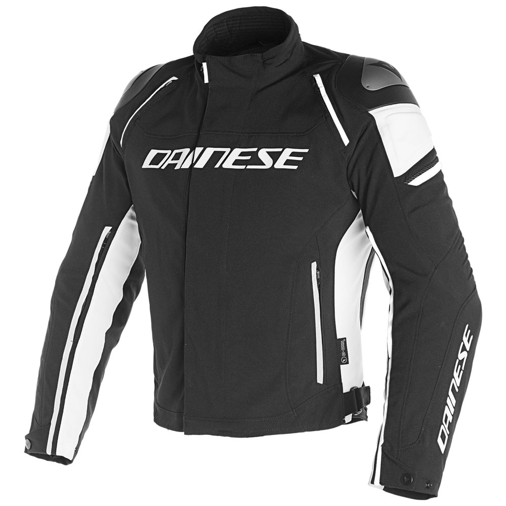 Dainese Racing 3 D-Dry Giacca in Tessuto Nero