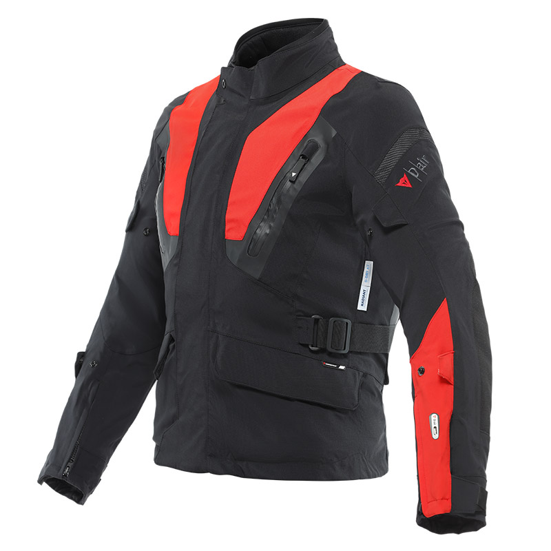 Giacca Dainese Stelvio D-Air D-Dry XT nero rosso