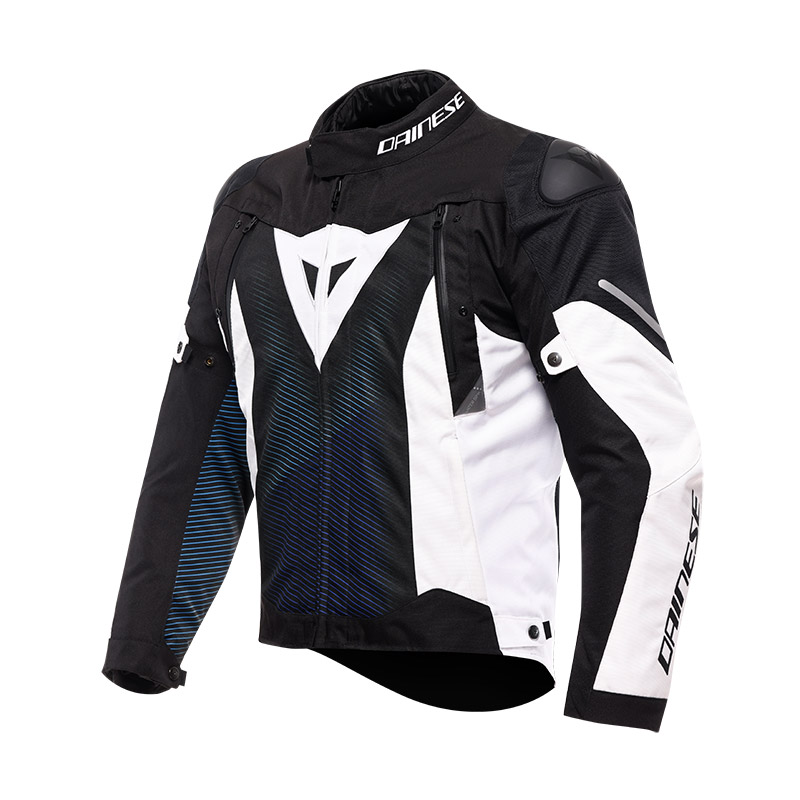 Dainese Super Sprint D-Dry Jacke weiss blau