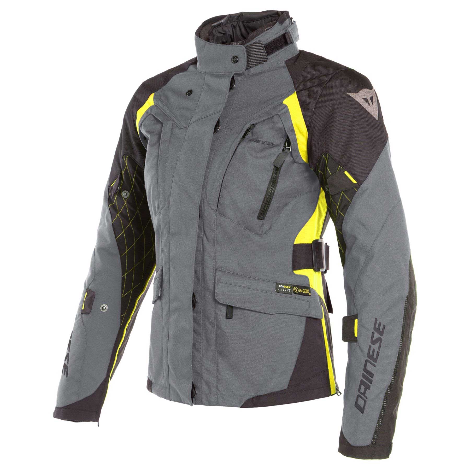 Dainese Xtourer Ddry Lady Jacket Gray Black Yellow DA202654609Z97