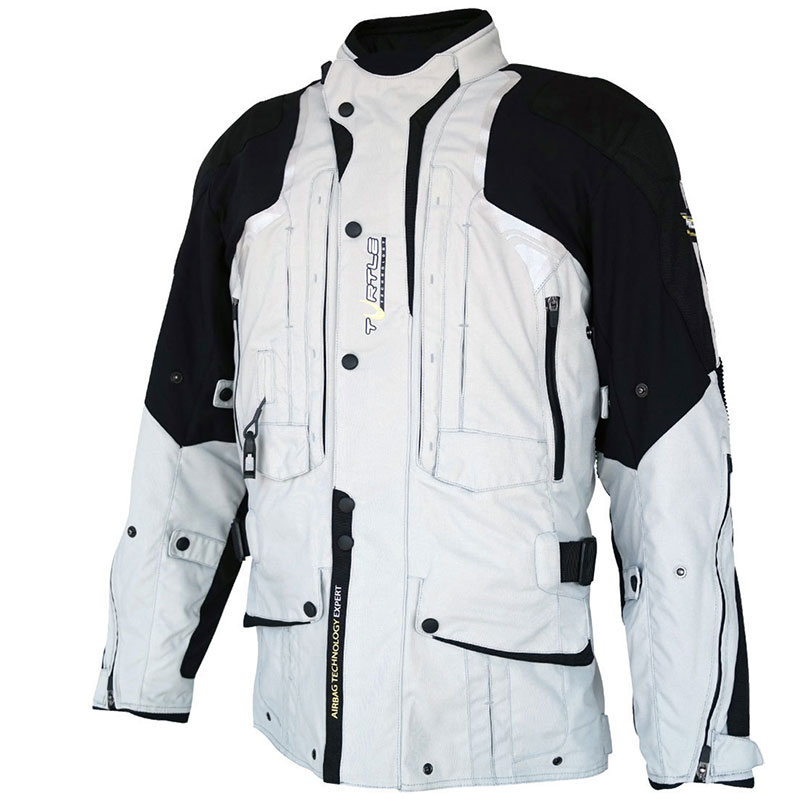 Helite Touring Jacket Grey Jackets | MotoStorm