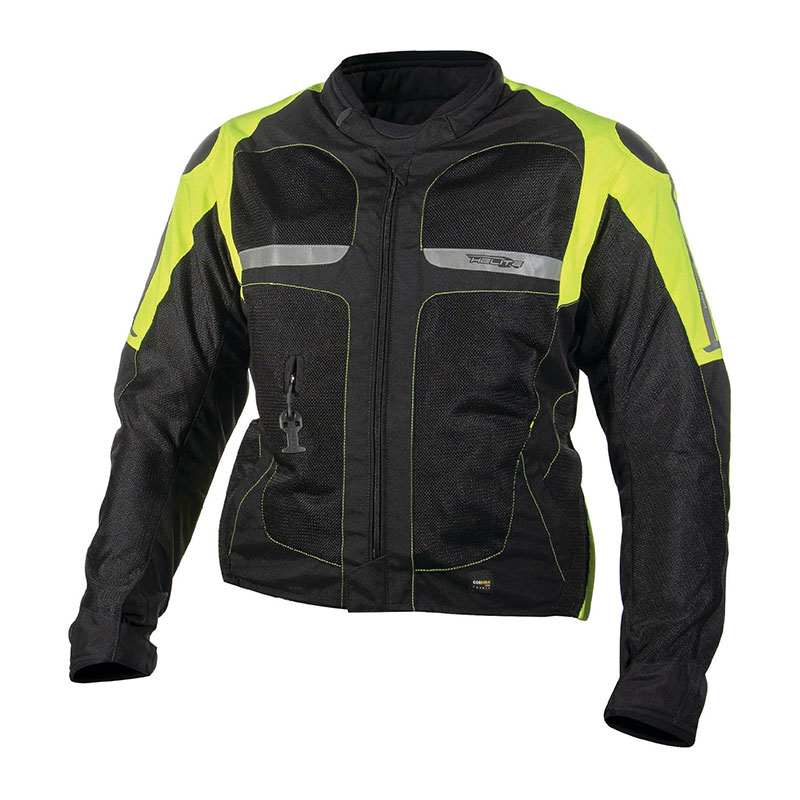 Giacca Helite Vented Airbag nero hi vis