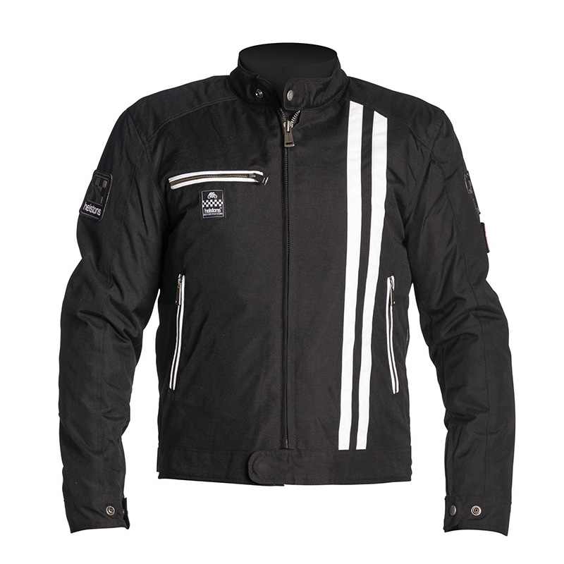 Giacca Helstons Cobra Snake nero