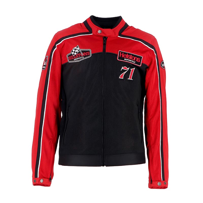 Chaqueta Helstons Formula Sport Air rojo schwarz