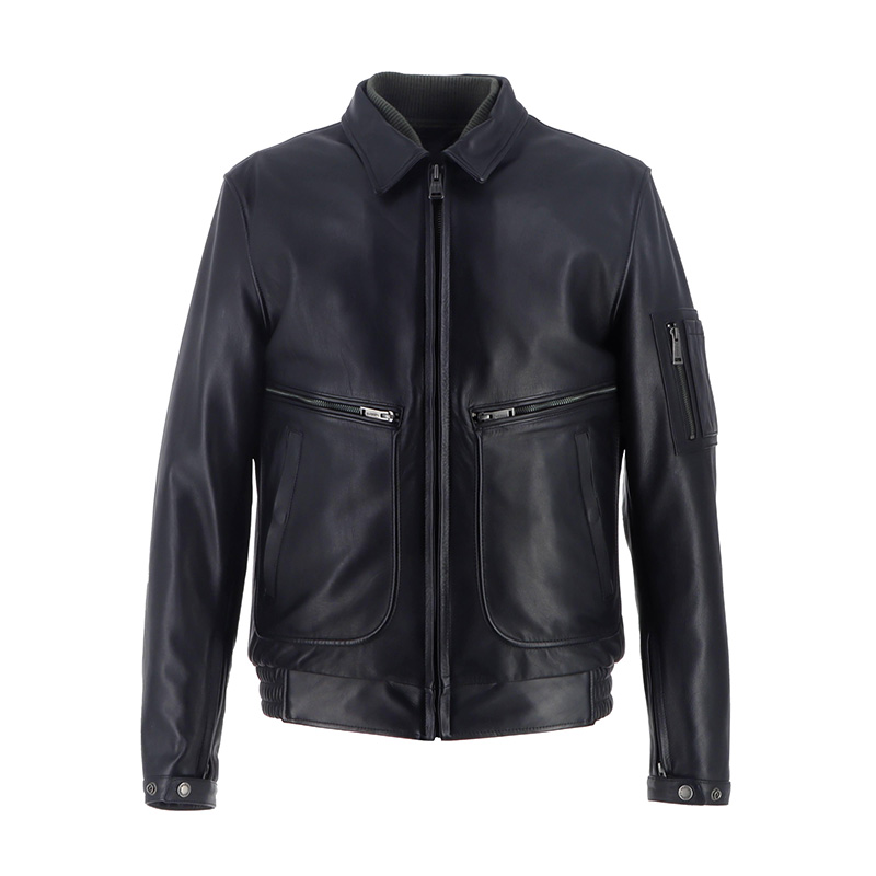 Giacca Pelle Helstons Jet nero
