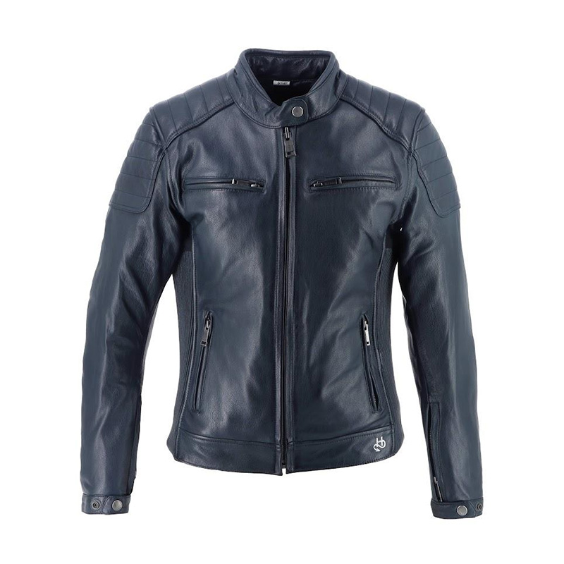 Giacca Pelle Donna Helstons Jody blu