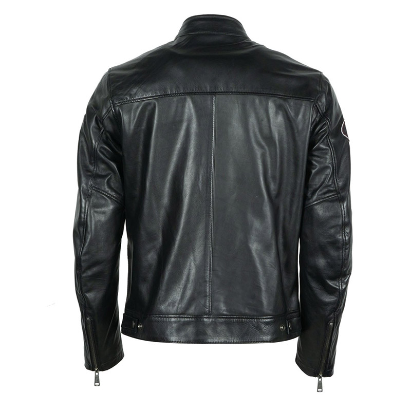 Helstons Race Rag Leather Jacket Black HS-2021001-NO Jackets | MotoStorm