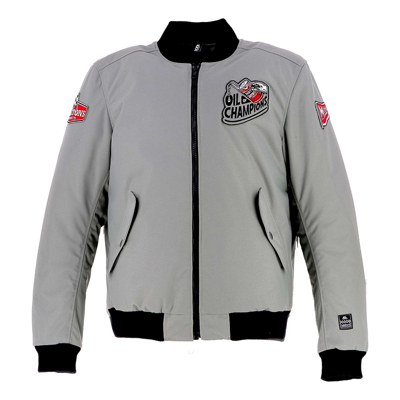 Giacca Helstons Twin Motul grigio