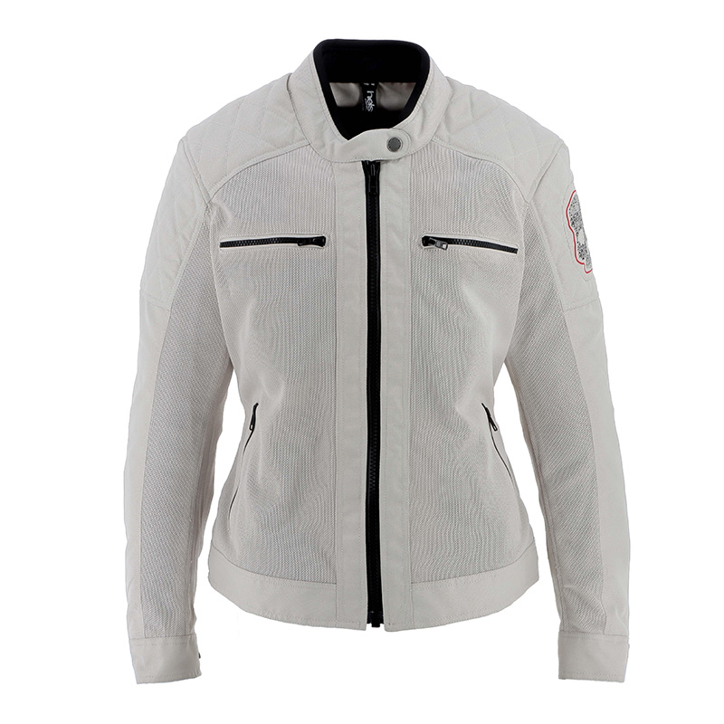Giacca Donna Helstons Widow Air argento