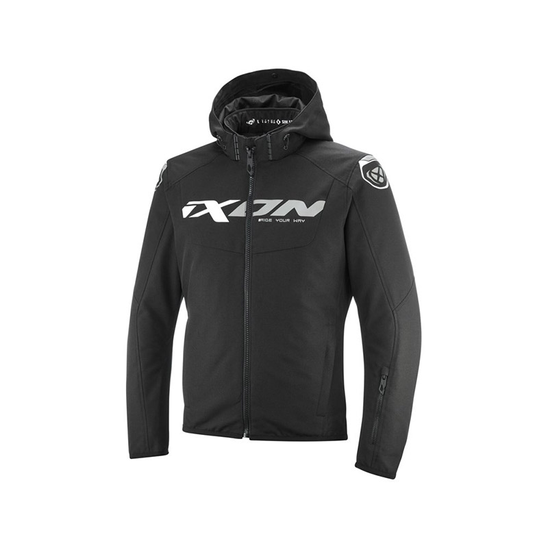 Chaqueta Ixon Fierce WP negra gris blanco