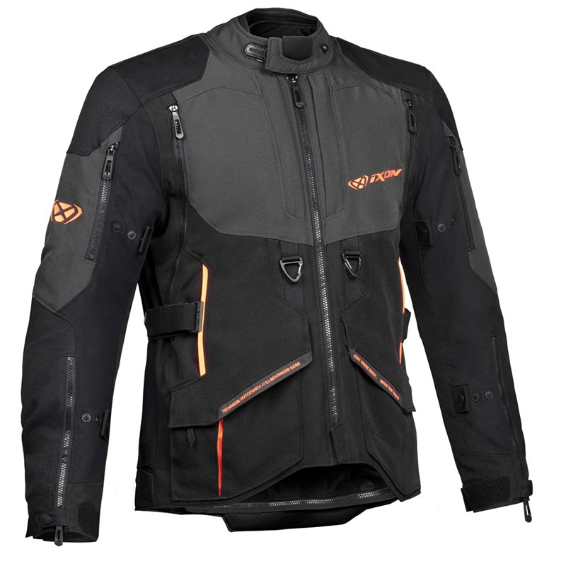 Ixon Ragnar Jacket Black Anthracite Orange 105101069-1111 Jackets ...