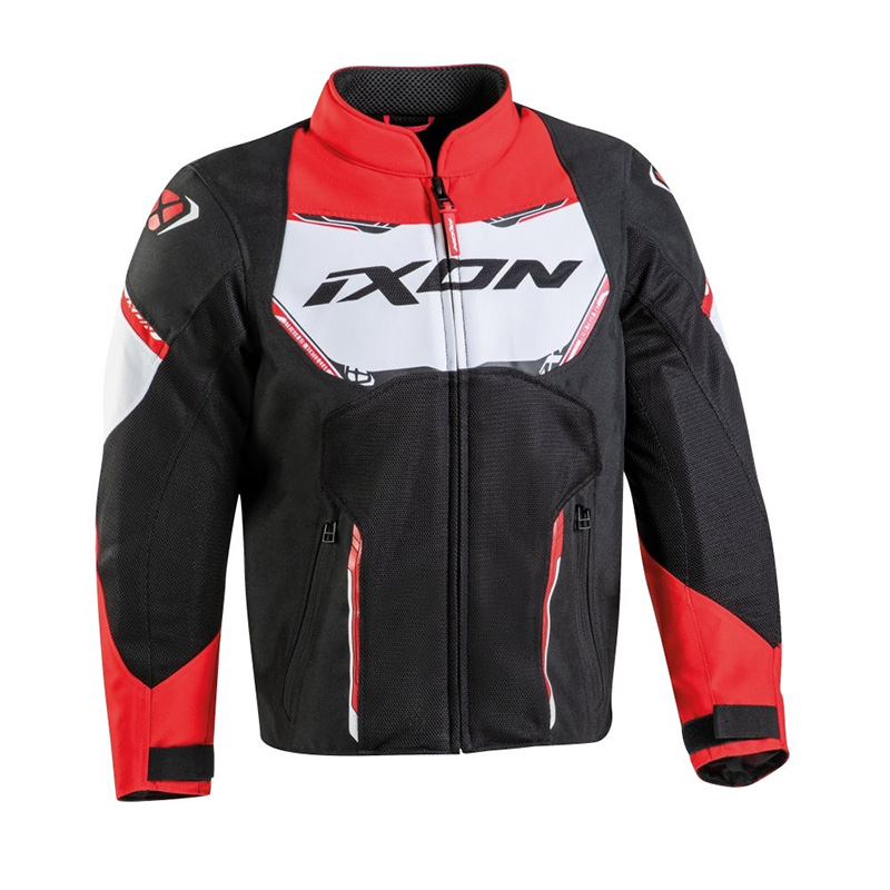 Giacca Ixon Striker Air Kid nero rosso bianco