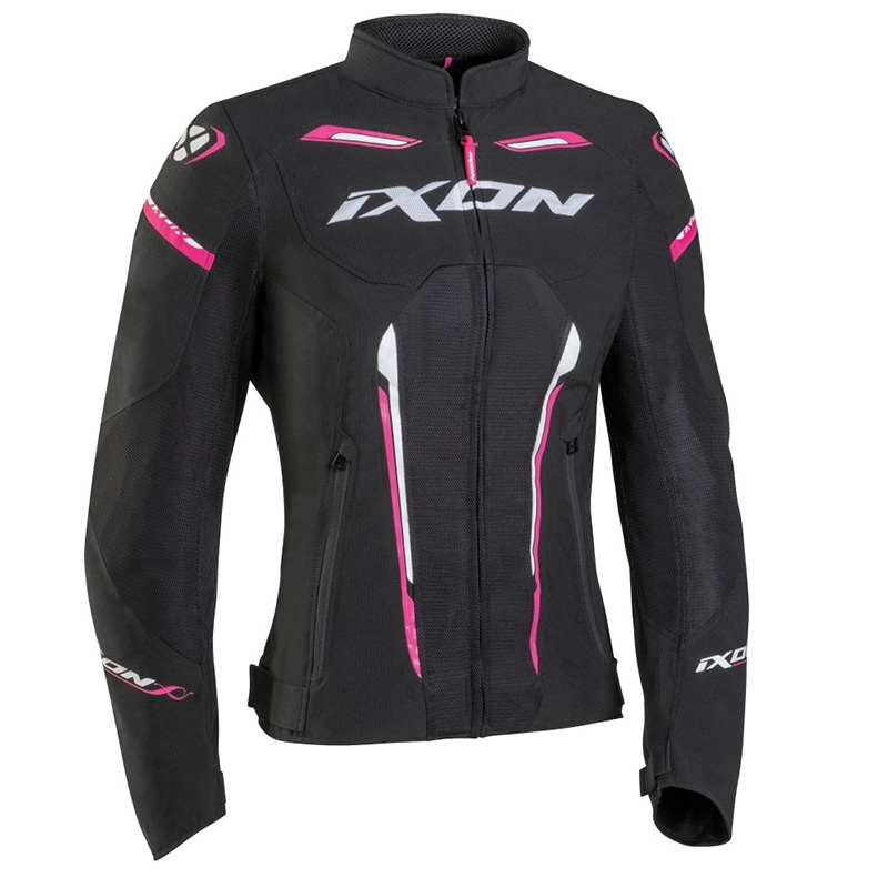 Giacca Donna Ixon Striker Air nero bianco fucsia